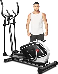 Homcom fitnesz kerékpár, 4 szintes, kijelző, 96 x 60 x 152 cm, fekete