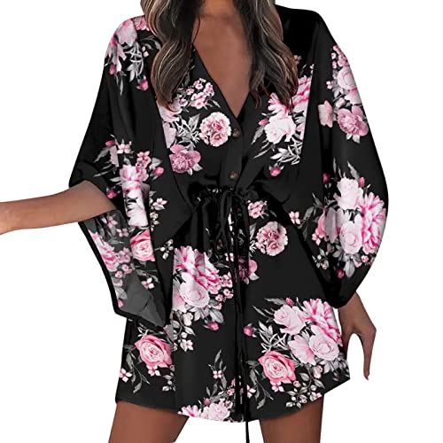 Robe d'été courte pour vos vacances et journées ensoleillées en coton ample