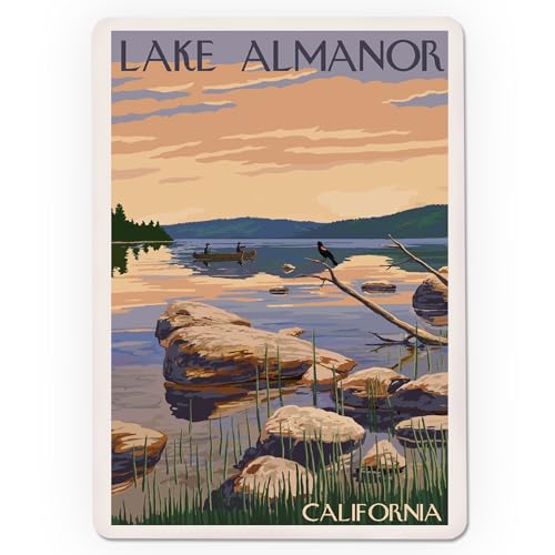 Cartas de Póker Lake Almanor, 52 naipes tamaño póker miniatura 3