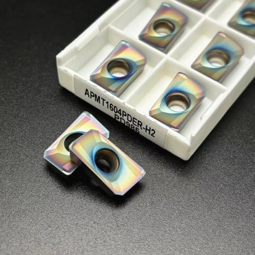 10 piezas APKT1604PDER M2 H2 ferramenta torneado CNC miniatura 4