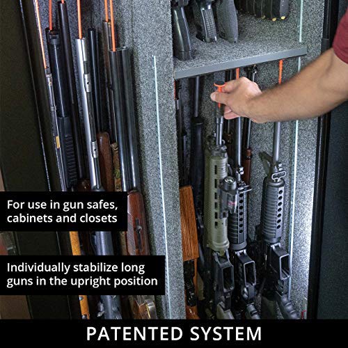 Buy Gun Storage Solutions Rifle Rods Starter Kit with Shelf Liner Gun