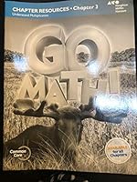 Go Math Chapter 3 Resources-Understand Multiplication 0544342968 Book Cover