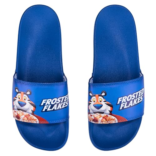 Odd Sox, Slide, Slip On Sandal, Frosted Flakes, Soft, Comfortable, Unisex