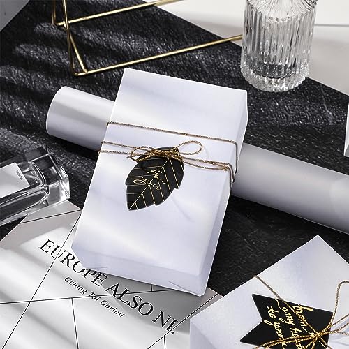 RUSPEPA Pearl White Matte Wrapping Paper-81.5 Sq Ft-Solid Color Pearly-lustre Paper Perfect for Wedding, Birthday, Christmas, Baby Shower -30Inch X 32.8Feet - Thumbnail 3