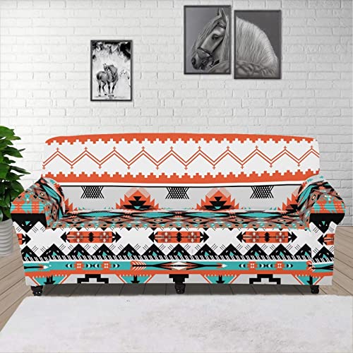 Wideasale Couch Covers for Living Room Sofa Slipcovers Tribal Aztec