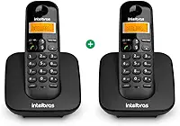 Telefone sem Fio e com Ramal Adicional TS 3112 Preto Intelbras