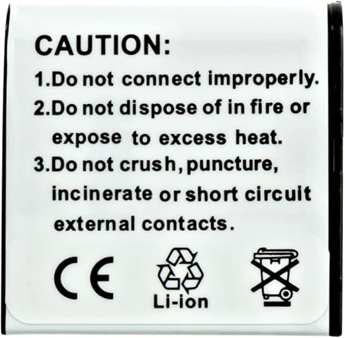 Miniatura 5 de Synergy Digital Batería para cámara, compatible con cámara digital Kodak PIXPRO AZ528, (iones de litio, 3.7 V, 1300 mAh), capacidad ultra alta,