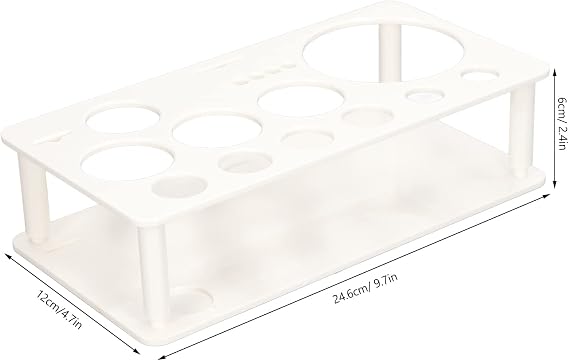 plplaaoo Bartender Kit Stand, Space Saving Organize Storage Plastic Bartending Tool Holder, Bar Accessories, Home Organizer, Bartender Set Stand for Home Bar(M)