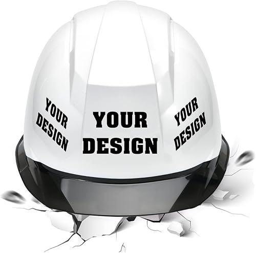 Miniatura 9 de Casco de seguridad personalizable con logotipo, cabeza protectora para trabajo al aire libre (negro (estilo 1))