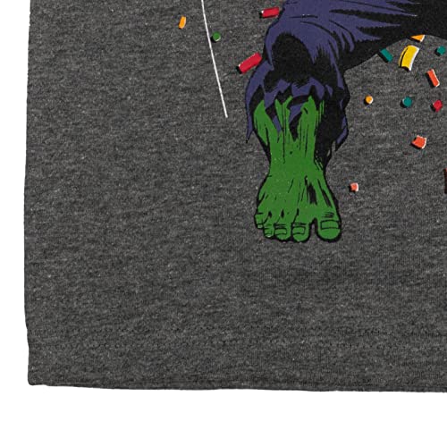 Marvel Avengers Hulk Birthday Toddler Boys T-Shirt Grey 5T #TOP6