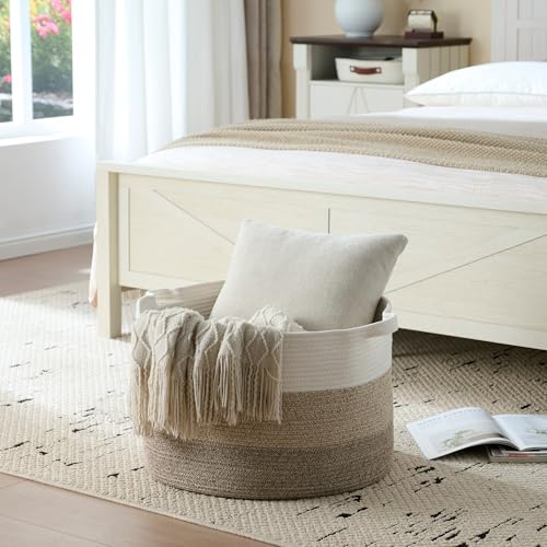 image for Luxury Little Extra Large Nursery Storage Basket, 22 x 22 x 14 inches 