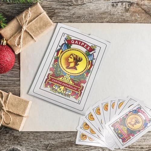 Baraja de Naipes Españoles Papel 50 Cartas Juego Poker miniatura 3