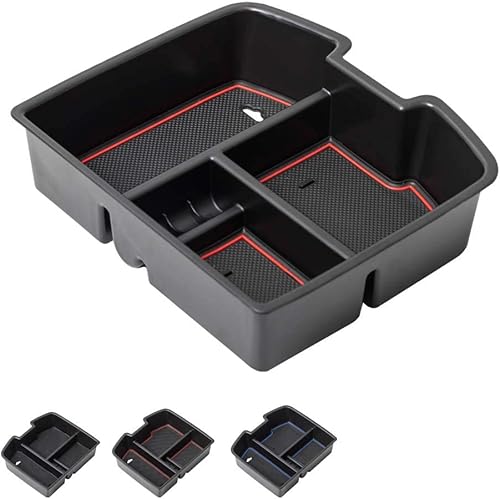 Miniatura 7 de EDBETOS Bandeja organizadora de consola central compatible con GMC Sierra 1500 Chevy Silverado Suburban 2500 Avalanche 07-13 Accesorio 07-14 Sierra