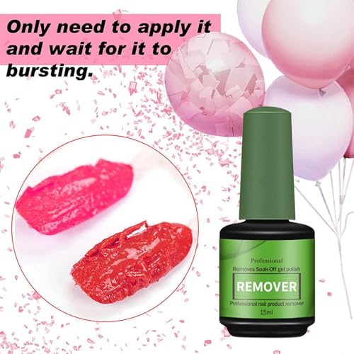 2 Pcs Removedor Esmalte Semipermanente, 15ml Quita Esmalte Semipermanentes Para Uñas, Gel Nail Polish Remover, limina Fácil y Rápidamente el Esmaltes en 3-5 Minutos, No Daña las Uñas - imagen 8