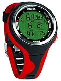 Mares 414129 Orologio per Immersioni, Unisex – Adulto, Nero/Rosso, Taglia Unica