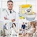 AOOHOOA Bedside Commode Liners with Pads | 100 Commode Bags+100 Absorbent Pads | Leak-Guard | Rapid Absorption | Lemon Scented | Bedpan | Bedside Commode | Camping Toilet