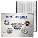 Spearhead MAX THRUST Performance Engine Air Filter For Low & High Mileage Vehicles - Increases Power & Improves Acceleration (MT-677)