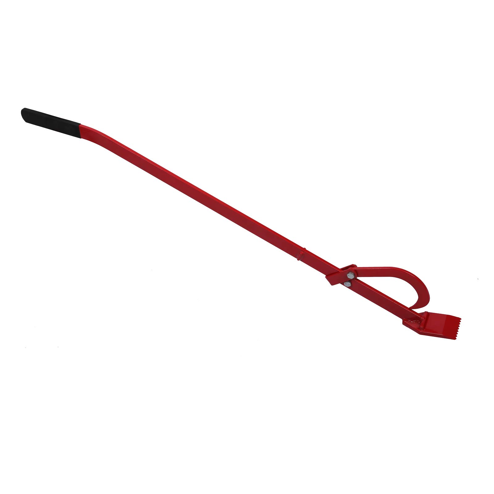 Wiltec Levier tourne-billes bois – 120 cm de long – pour grumes 540 mm – Aide-abattage universelle et Maintien tronçonneuse – Crochet de retournement