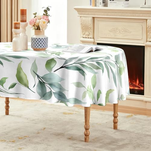 Nappe ovale eucalyptus imperméable pour en finir avec les taches - 4