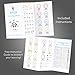 Brisk Learner Organic & Inorganic Chemistry Molecular Model Kit (240pcs) - Free A5 Organic Chemistry Stencil & 10 Pages Learning Booklet - Perfect for Ochem 1, 2; Premed Students