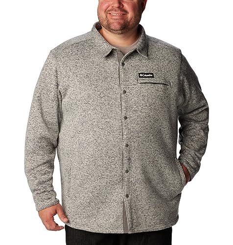 Image of Columbia Big & Tall Sweater Weather Shirt Jacket
