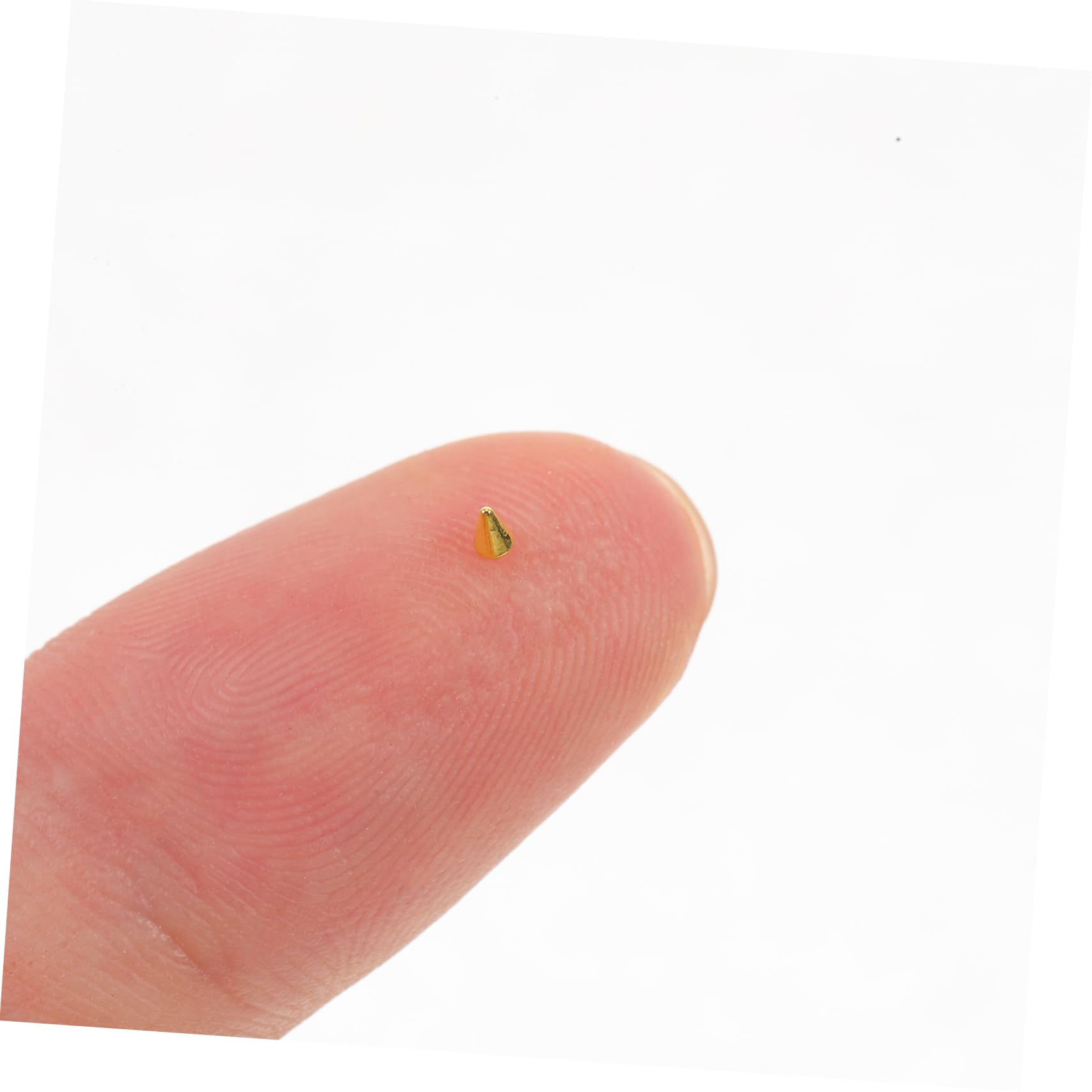 HAPINARY Nail Art Charms 200pcs Metal Nail Gems Bulk Pack DIY Manicure Decorations