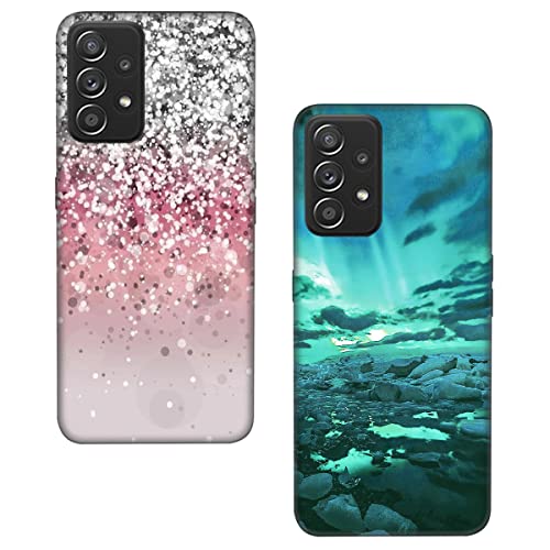 Lonrapa 2 Pezzi Cover per Samsung Galaxy A52 5G /