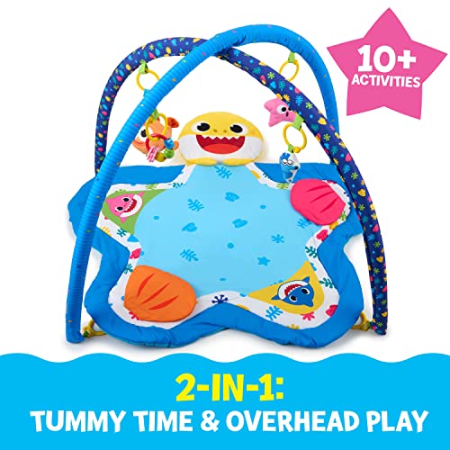 Wowwee Baby Shark Deluxe Undersea Baby Activity Mat – Infant Play Mat For Toddlers Includes 10+ Activities And Sounds – Multi-Sensory #TOP1