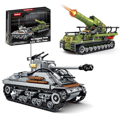 ​Accessori bonus per arricchire l'esposizione: Include sacchetti di sabbia, mitragliatrici e mini-veicoli. Ricrea una battaglia storica, trasformando un semplice modellino in una scena immersiva di storia militare.​​