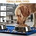 Hubulk Dog Feeding Mat,100% Waterproof Food Grade Silicone Pet Food and Water Bowl Placemat,Dishwasher, High Raised Edge to Prevent Spills,Nonslip Tray to Stop Messes on Floor (19