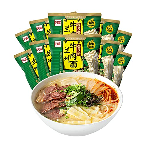 兰州牛肉面白家阿宽巷子面 兰州拉面 蘭州ラーメン 中華インスタント麺 速食米粉 方便面 美味しい 米粉 中華名物 中華料理 即席ビーフン