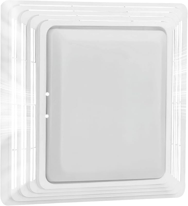 S97014094 Bathroom Fan Cover Grille and Lens | Replacement for Broan Nutone Exhaust Fan Models 678, 679, 679FL,679FLT,680,680FL,680FLT,M680,HD50L and HD80L