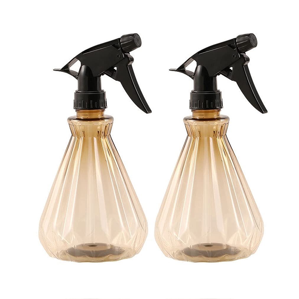 Pflanzen Sie Mister Spray Flasche, 2 Packung 500 ml Kunststoff Sprühflasche für Innenpflanze und Hausreinigung Auto Waschen, feine Nebel Leere Sprühflasche (Color : C)