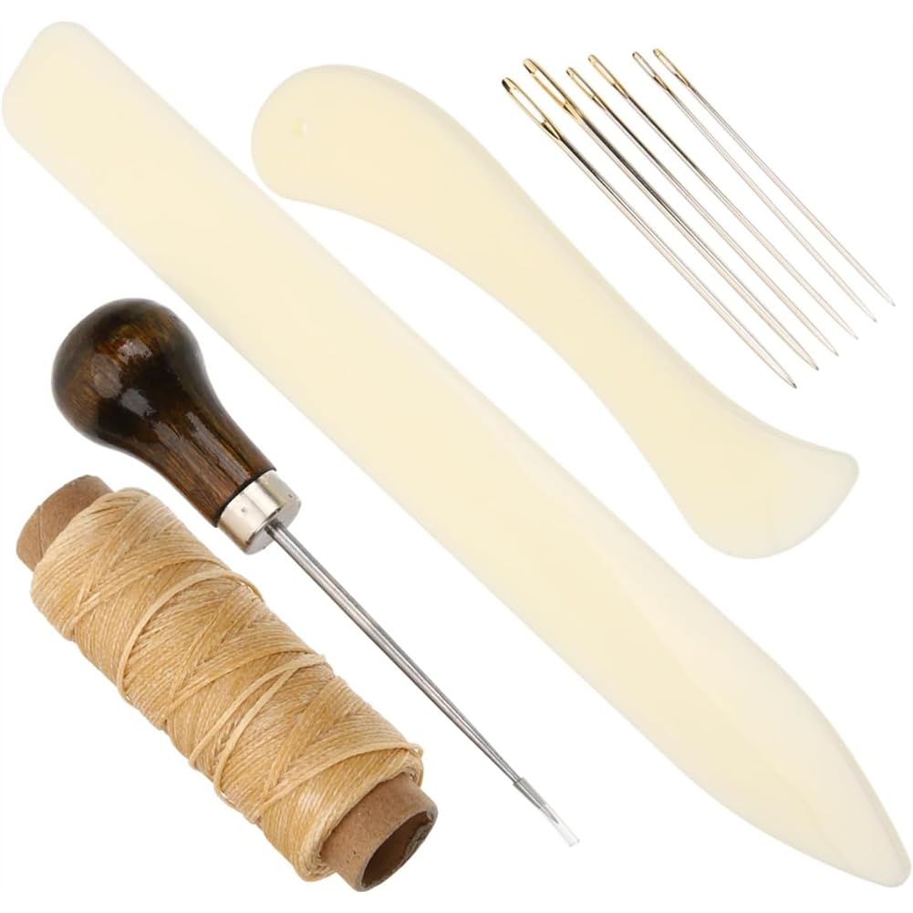 UDSKNV[KSL DIY Leather Craft Sewing Tools with Multiple Portable for Hand Stitching- Leather Working Kit