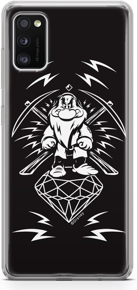 ERT GROUP mobile phone case for Samsung A41 original and officially Licensed Disney pattern Grumpy 001 optimally adapted to the shape of the mobile phone, case made of TPU