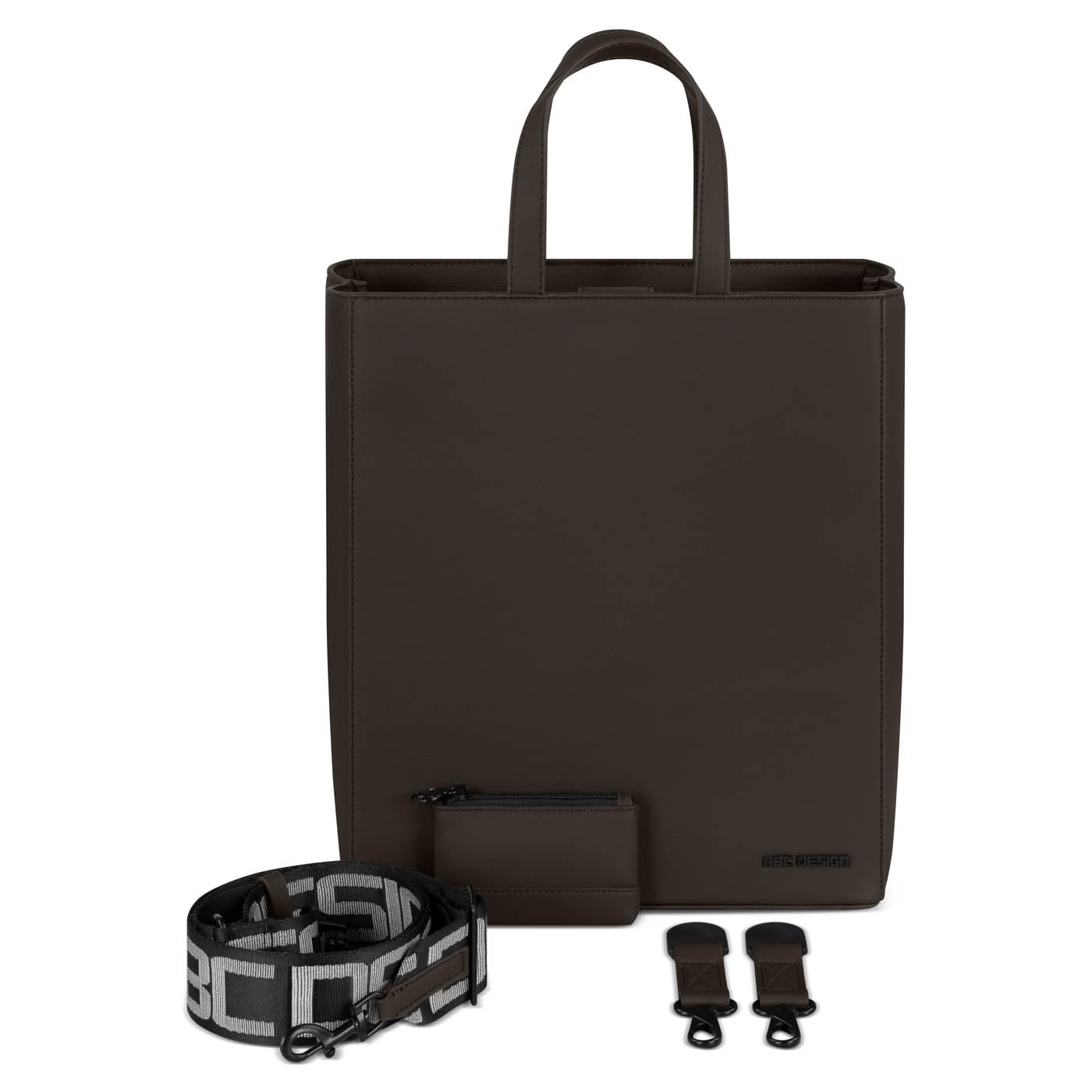 ABC Design Tote Bag Daily - Dark Brown