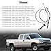 WMPHE Automatic Transmission Gear Shifter Cable Replacement for 12477640 Compatible with 1999-2007 Chevy Silverado GMC Sierra 1500 2500 3500 Classic