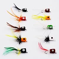 Algopix Similar Product 13 - Flyafish Bass Popper Dry Fly Fishing