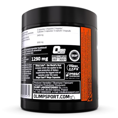 Olimp Creatine 1000 Mega Caps® - 180 Gélules – Image 4