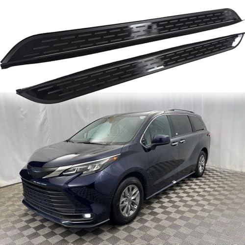 Estribos laterales aluminio Toyota Sienna 2022-2026 set 2 pcs
