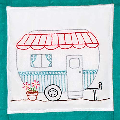 Jack Dempsey Needle Art Campers Hand Embroidery, 9