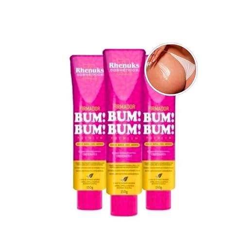 Kit 4 Gel Firmador de Bumbum Anti Celulite Flacidez e Estrias