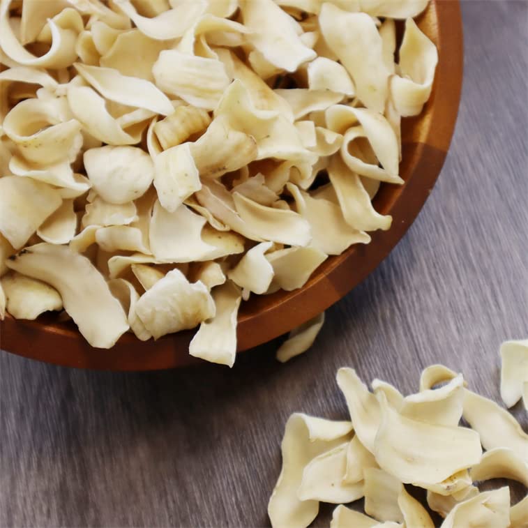 Royal Seafood USA Premium Sulfur free Dried Lily 225g Bulbs Fresh and Natural Dried Lily, Chinese herbal tea, Bai He dried lily for tea, Porridge, Pack in USA 九龍堂 百合 龍牙百合 百合干 无硫百合 养生 煲汤 煮茶 养生 银耳莲子百合羹 - Image 5