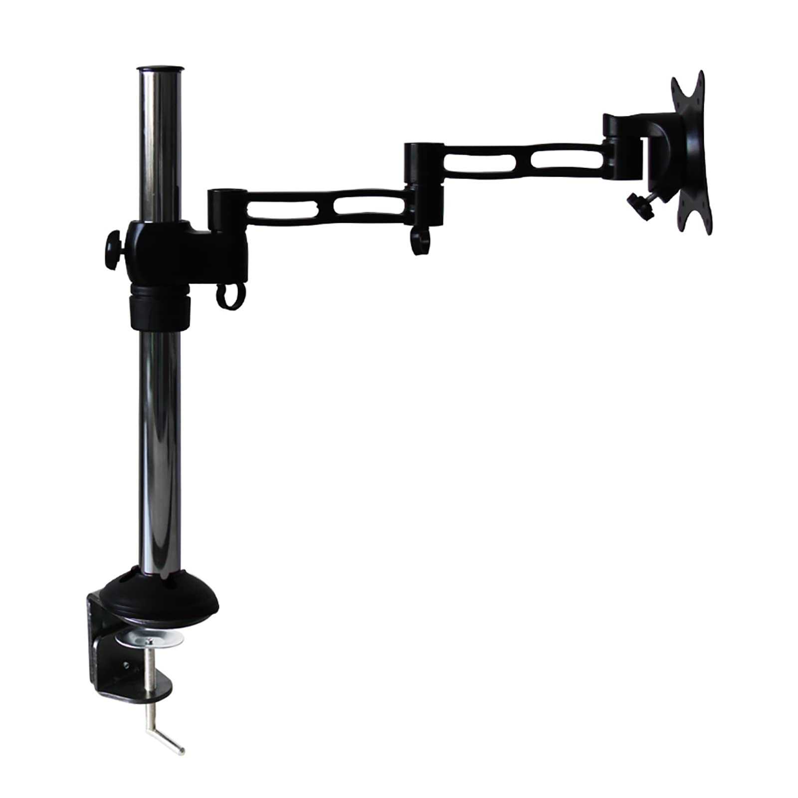 JOZZY Supporto da Parete per TV,Supporto per Monitor, Bracci di Morsetto da Scrivania per Impieghi Gravosi Completamente Regolabili per Schermi di Computer, Braccio per Monitor per Schermi da 137