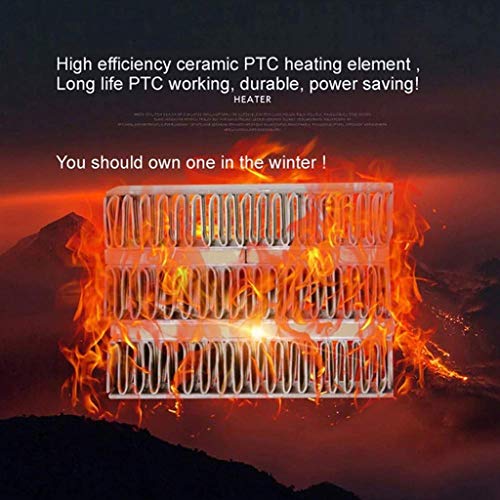 Mini-Heizung, perfekt für den persönlichen Gebrauch im Büro, zu Hause oder auf Reisen an kalten Orten. Automatischer Überhitzungsschutz und Einstellbarer Winkel – Bild 3