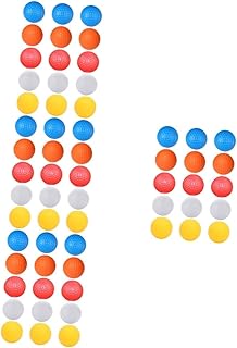 BESPORTBLE 144 Pcs Brinquedo De Golfe Bolas De Fluxo De Ar Bolas De Material Masculino Bolas De Plástico Ocas Em Massa Bolas De Plástico Homens Gofts Prática De Balanço Golfe Interno Bolas