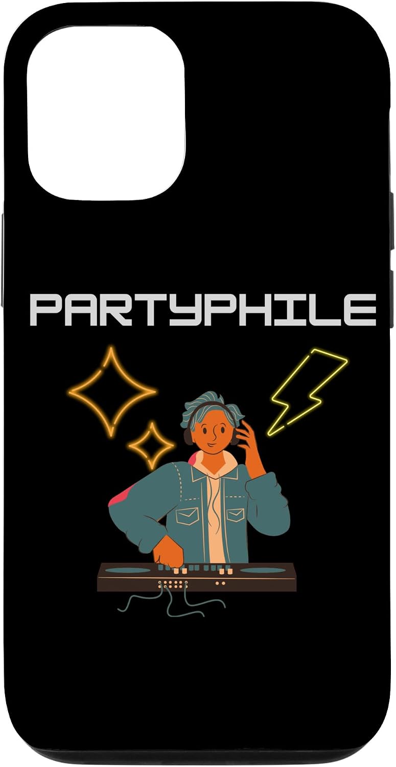 iPhone 14 Pro Partyphile Gift Design For Him,For Her Case