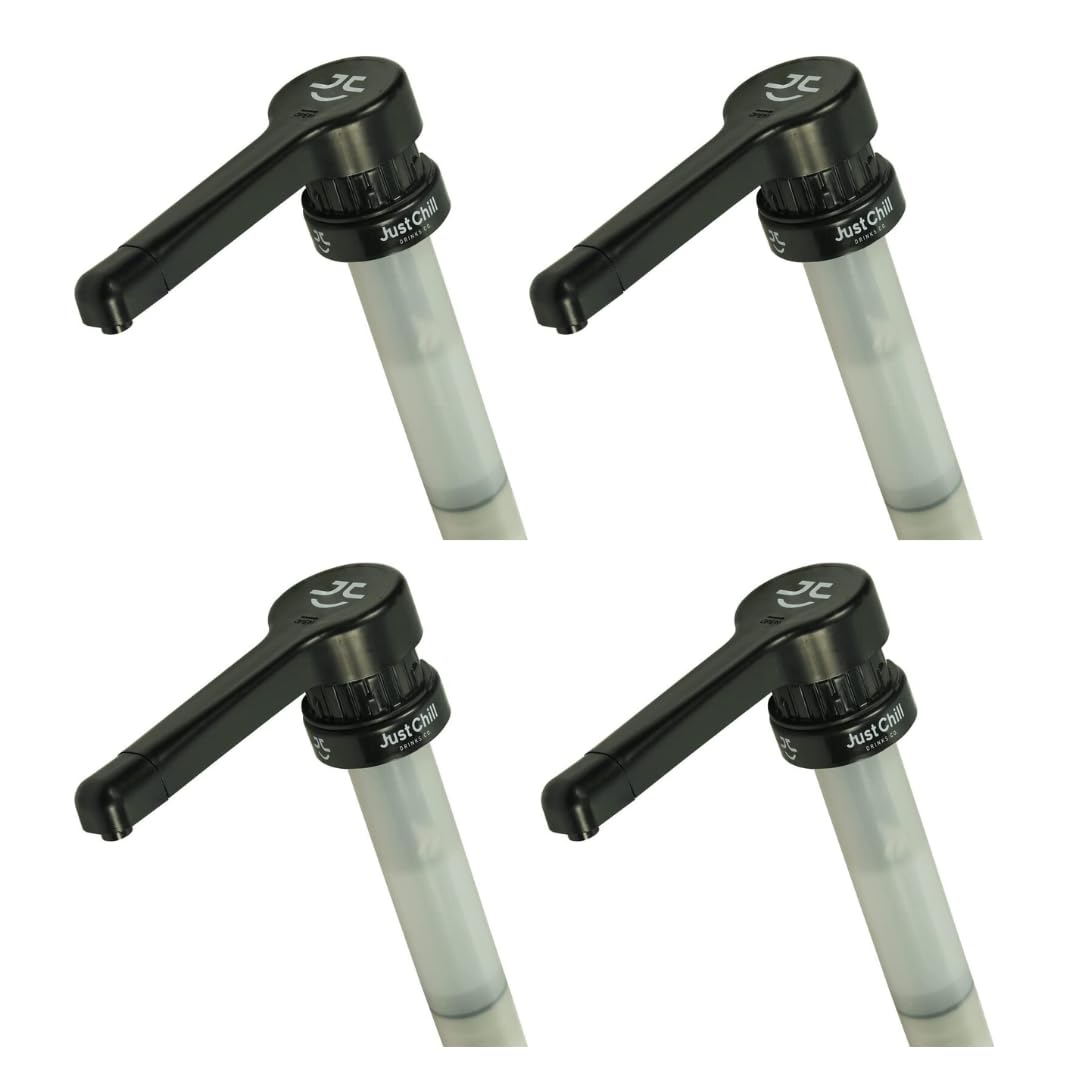 Drinks Co. Sauce Pump 15ml, Best with 38mm Standard neck bottle with Bottle capacity 500ml to 5L (Pack of 4)