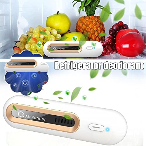 For Ozone Generator Purifier,Refrigerator Deodorizer,Food Shelf Life Extender,Remove Pet Smell Toilet For Odors Smoke H7C0 #TOP1