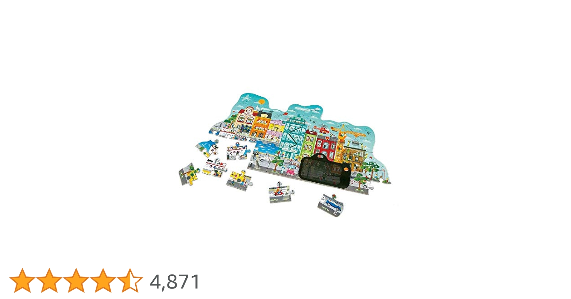 Amazon.co.jp: Hape(ハペ) 大きなアニメーションパズル E1629